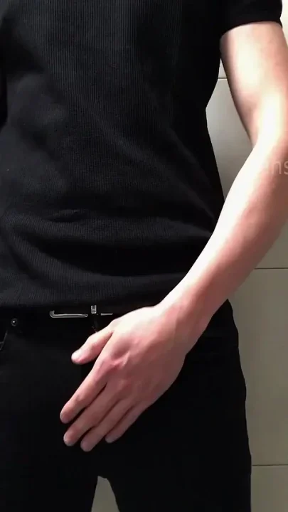 Me Jerking in the Bathroom Big Cumshot