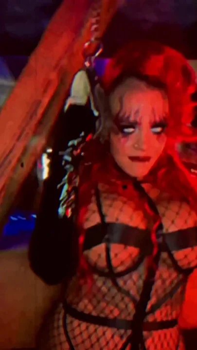 Sexy Succubus Pole Dance