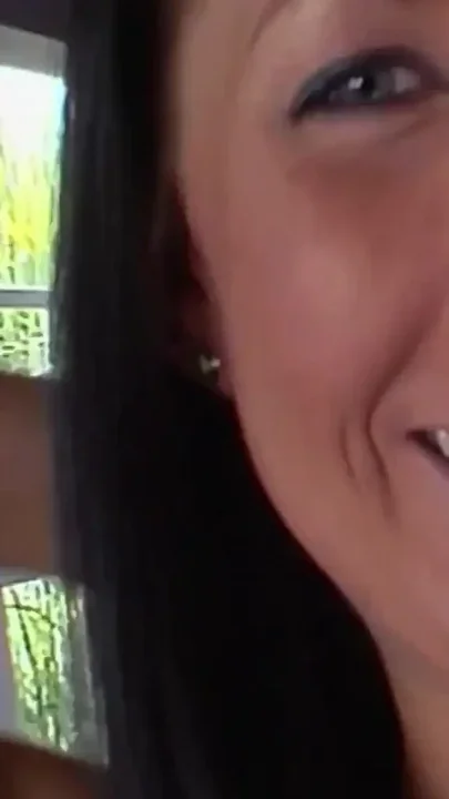 Sexy Brunette with Nipple and Clit Piercings Gets Fucked Hard in Her Throat and Wet Pussy