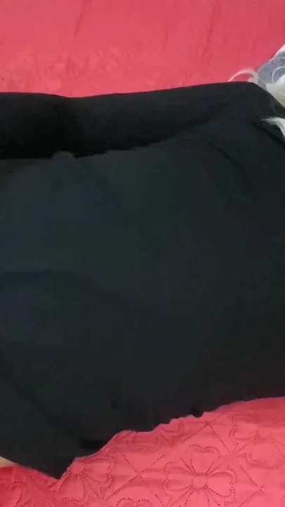 Trans Slut Masturbates and Cums on Webcam