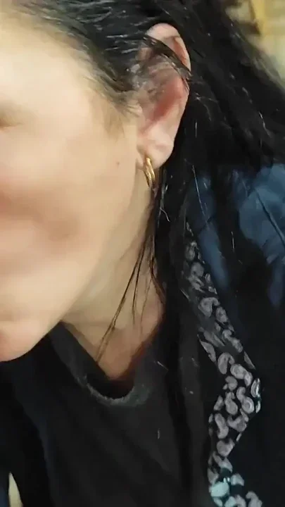 Hot MILF Stepmom Gives a Great Blowjob so They Can Cum on Her Face Clip 2