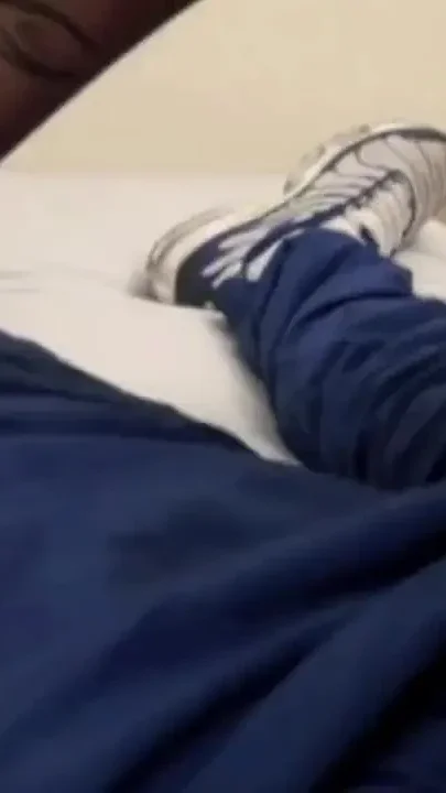 Sex tape homemade in sneaker with twink