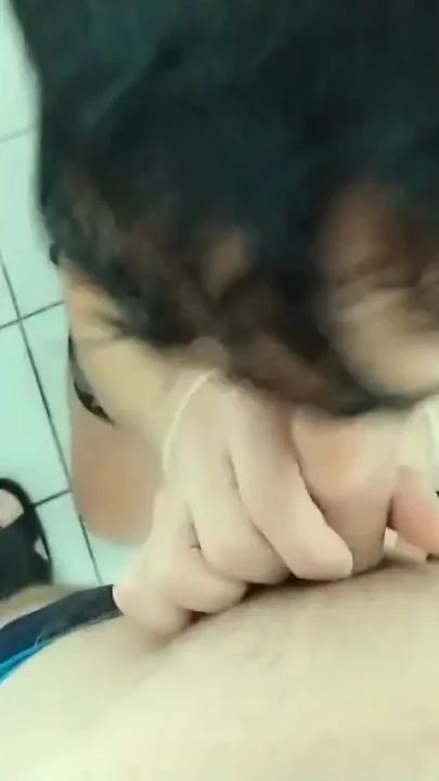 Friend Sucks Me at the Bath House Toilet