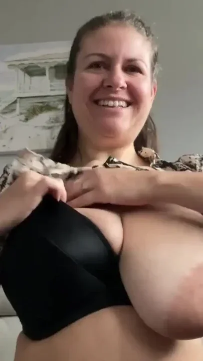 Slow striptease taking of my bra Clip 1