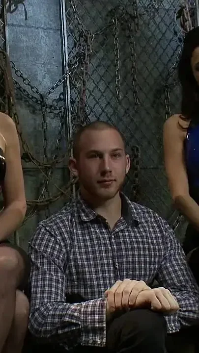 18 year old slaveboy chewed up and spit out by two hot femdom bitches