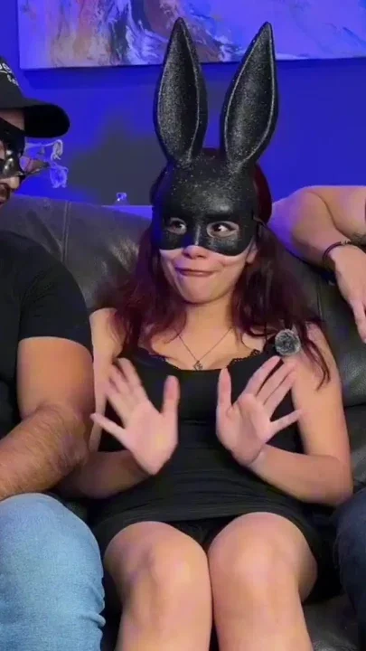 19-year-old Petite has her first threesome with a 33-year-old man and a young