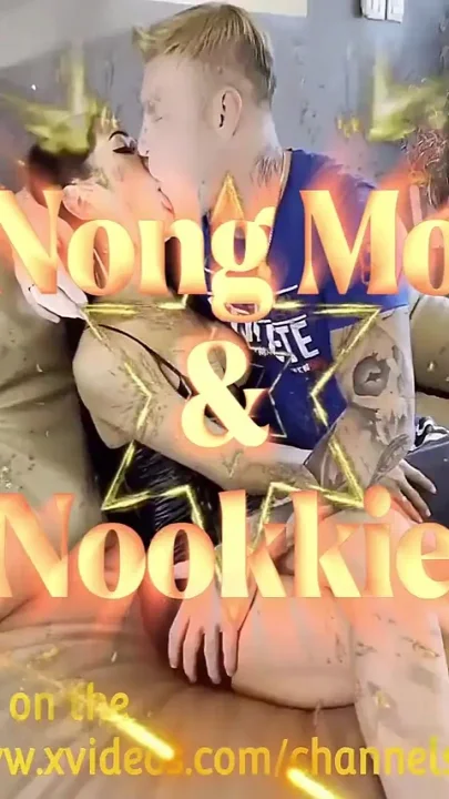 Threesome Two Sexy Big Cock Big Tits Asian Ladyboy Fucking with Big Ass Pornstar