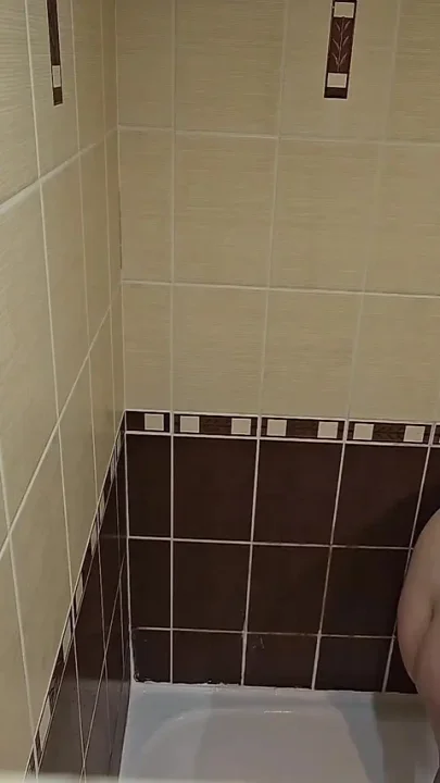 My Hot BBW Wife Masturbates in the Shower