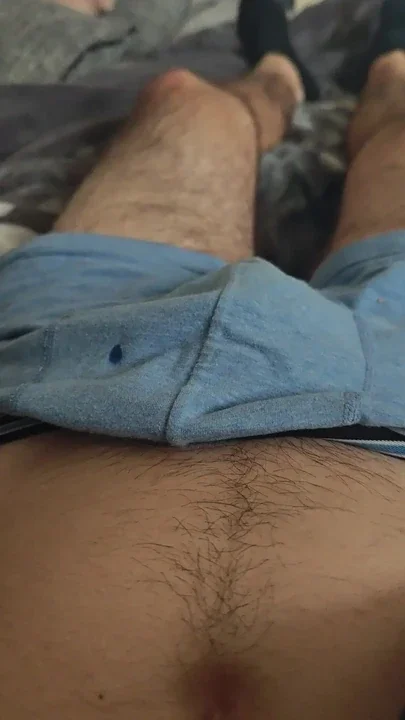 Solo male masturbation