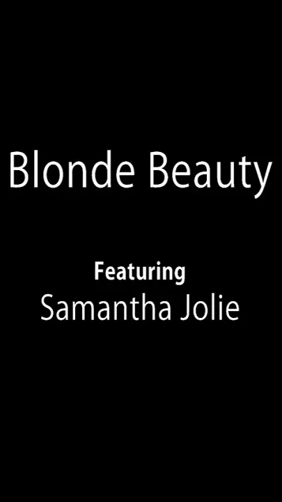 Blonde Beauty