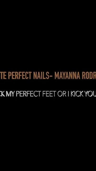 Karate Lesbian Feet Fight Face - White Perfect Nails