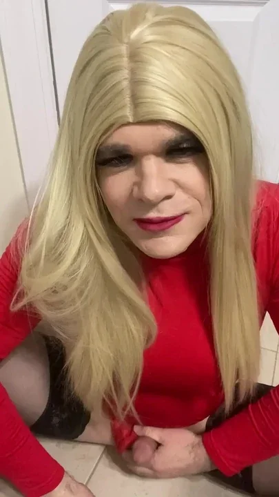 Sex driven horny Crossdresser talks dirty and then has boyfriend tell her hes