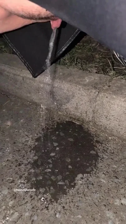 Hot wife pissing outdoors compilation Clip 1