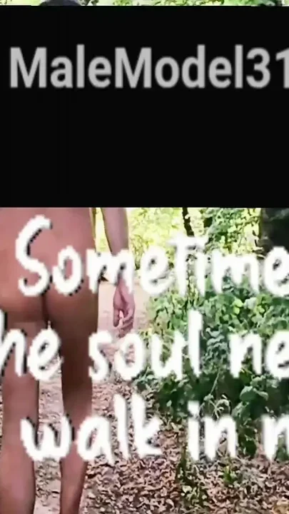 Ass Asshole Bum Cock All Shown in Public Woodland