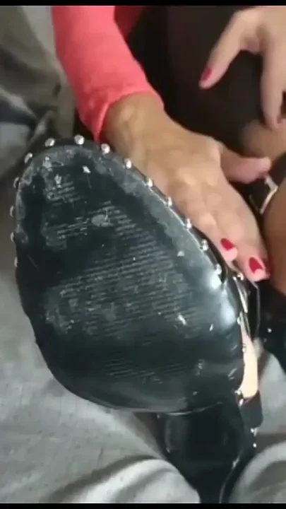 Nylon Feet Jerk off Instructions Cum on My Feet Now