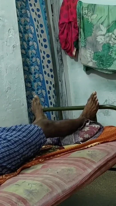 I Was Lying on the Bed Masturbating When Suddenly Aunty Came There and Was