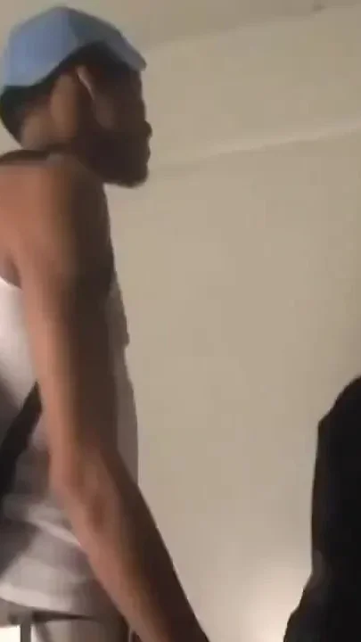 Black guying loveas fucking anal dildo penetrated