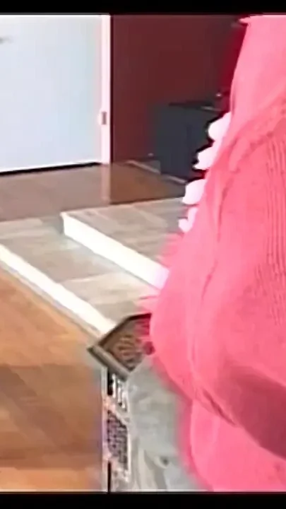 Black Bitch in Fishnet Stockings Begging for a Big Black Cock