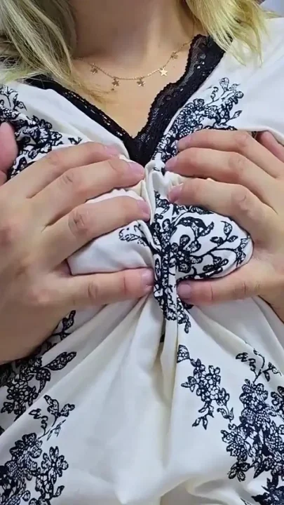 Intimate Play with Puffy Boobs and Nipple Sucking
