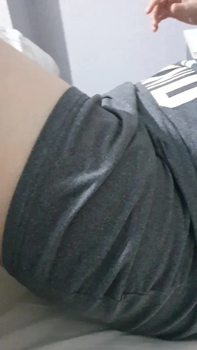 Step mom without panties under skirt in bed with step son with big erection Clip 1