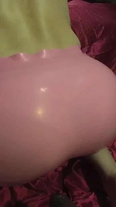 Spandexfembox - My Anal Alien Dildo in My Sissy Ass