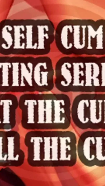 AUDIO ONLY - Self cum eating series eat the cum all the cum