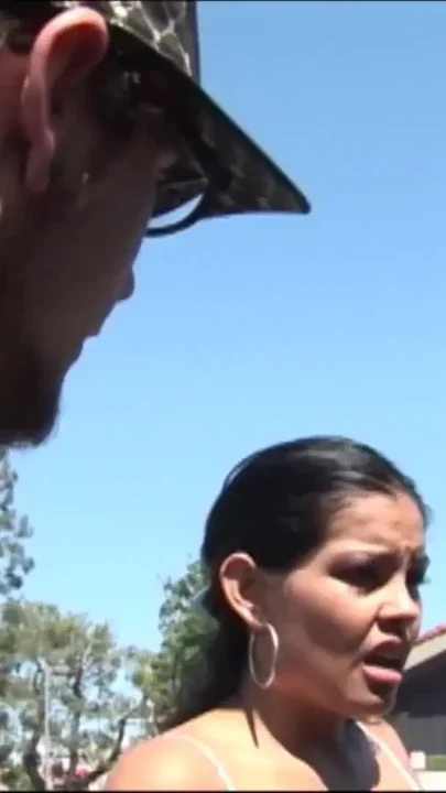 Big ass babe gets picked up for hardcore sex Clip 1