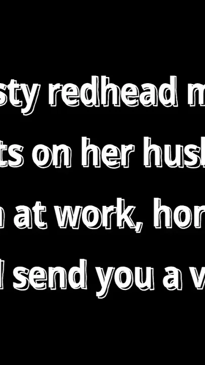 Busty Redhead Bitch Cheats on Husband 