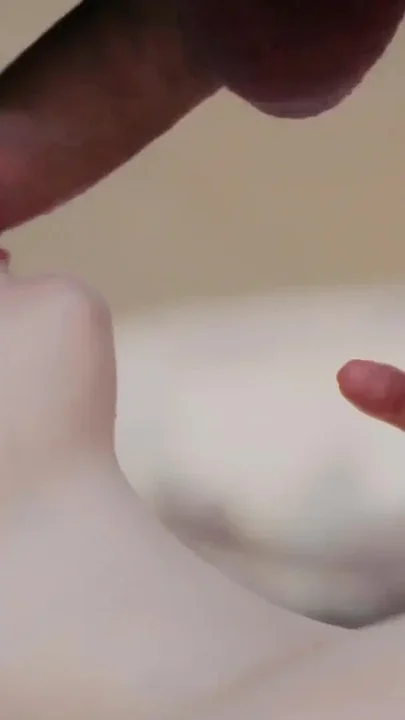 I lick and suck a delicious dick I get delicious milk in my mouth - Close Up Clip 1