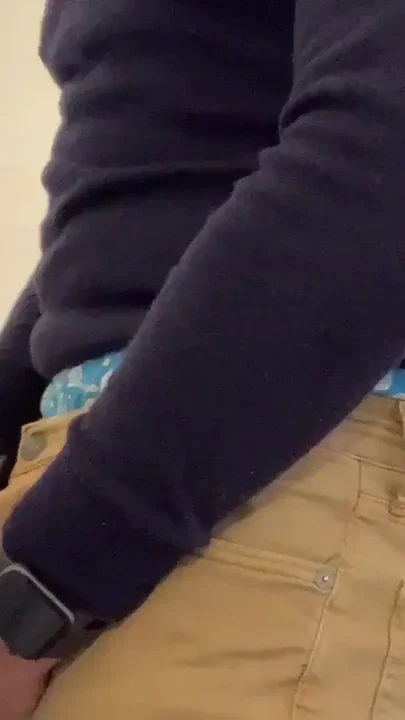 Showing those boxers jeans Close-up cumming in the shower room and cumming on my