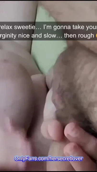 Snapchat 18 year old virgin - I deflowered him and squirted all over him Clip 1