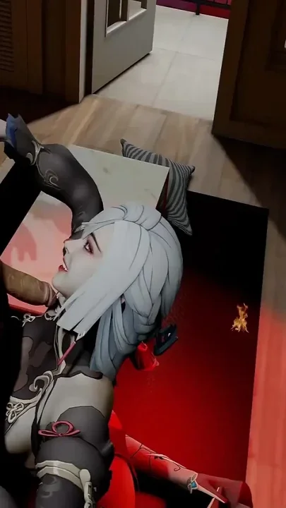 3D Super Hot Cosplay Model Cheating with Big Cock