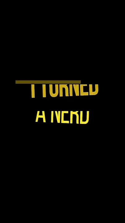 I Turned a Nerd