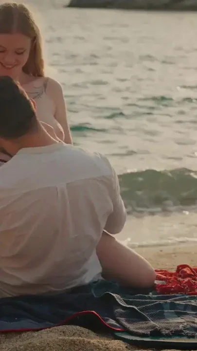 We Found a Secret Beach for Outdoor Sex - Real Amateur Couple Clip 2