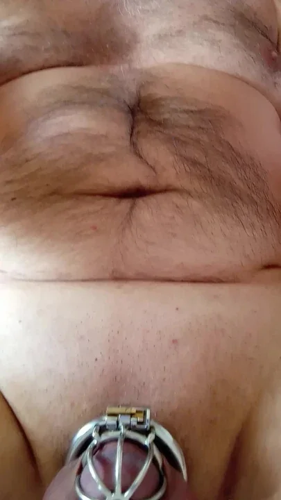 I decided to try an anal massager and a chastity belt