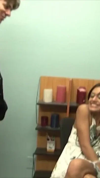 Hot secretary rides big pecker