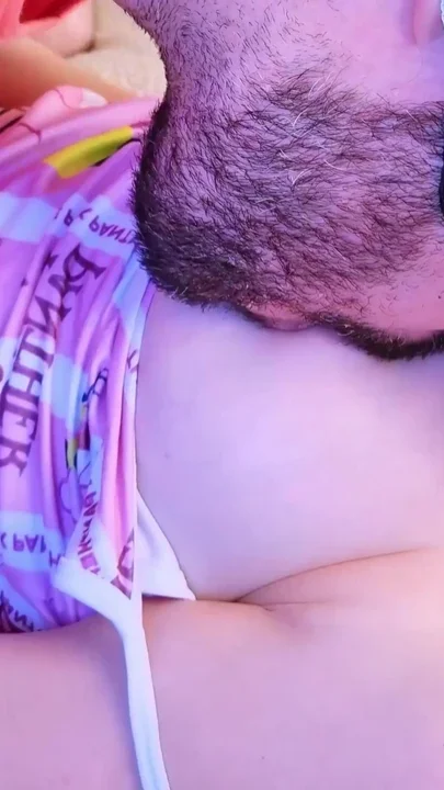 Sucking boobs of the obedient girl Clip 1