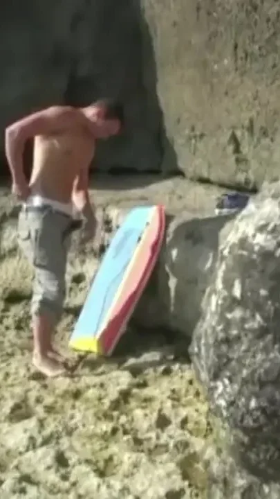 Enzo Rimenez fucked in the beach by Jordan Fox