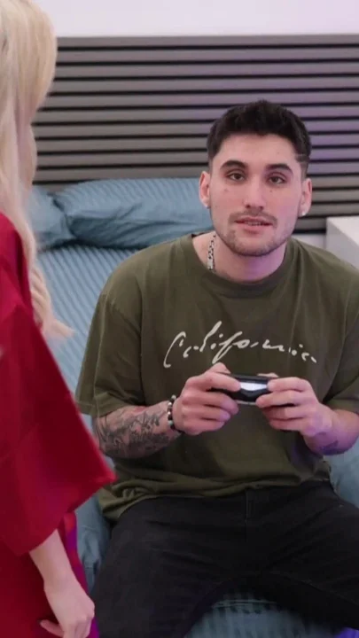 My Blonde Girlfriend Won't Let Me Play Video Games She Wants Me to Fuck Her - Birdie