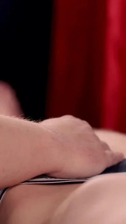 16 - Acheekytwink and His Big Dick Leaking Through His Underwear Tormented