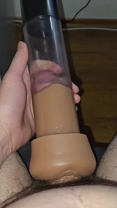 My Dick Vs Vacuum Pump - Watching It Get Bigger