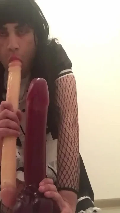 Sissy Slut Maid - Anal Toys