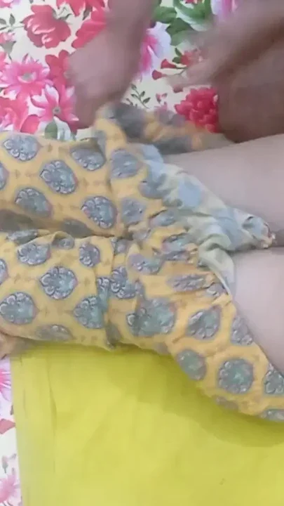 Indian Husband and Wife Enjoying Intimate and Romantic Moments at Home Clip 1