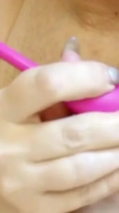 Fuck Dildo Her Wet Pussy Show Close-up