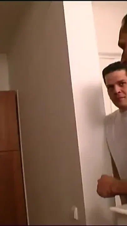 Pussy licking pussy fingering food fetish threesome in the kitchen