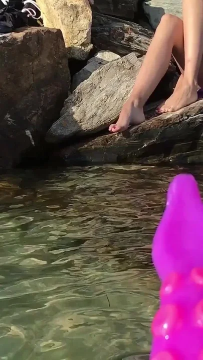 Masturbation on the Beach