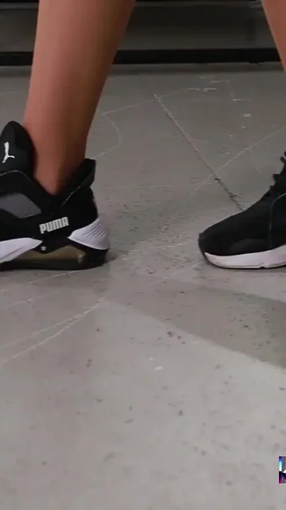Still Inside - Dangling Nylons in Sneakers