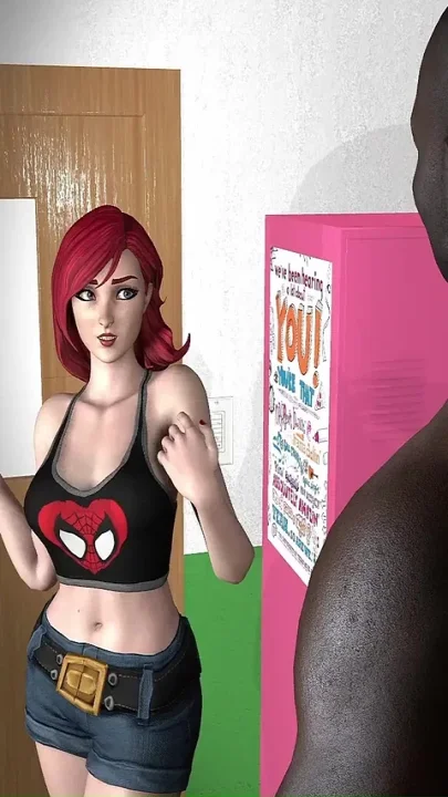 Fortnite Hottie Mary Jane Fucked and Creampied by Big Black Cock