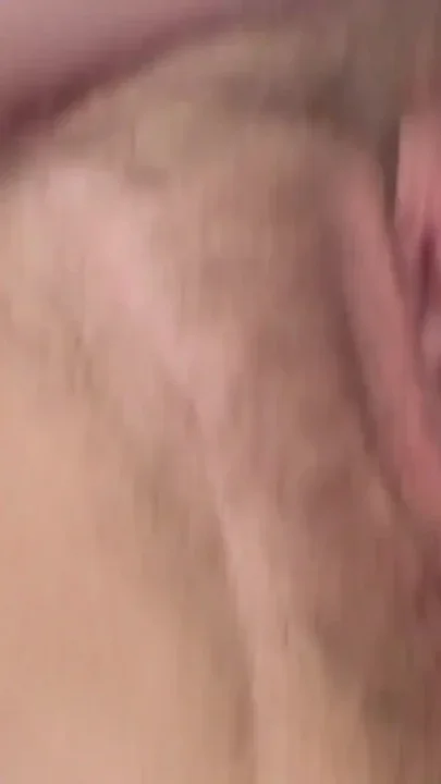 Cute hairy plumper gets her ass and hairy muff pumped