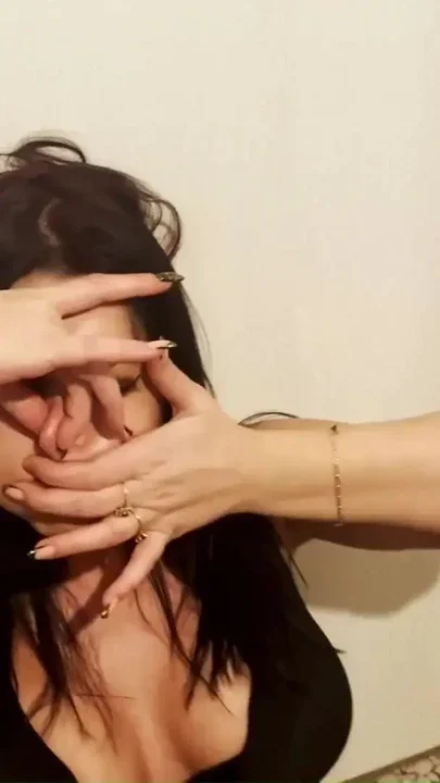 Breath Holding in Pantyhose & Shiny Bra – Puffy Cheeks Red Face & Intense Struggle Clip 2